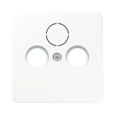 Centrālplate TV+SAT+FM "Balts" CD