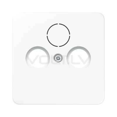 Centrālplate TV+SAT+FM "Balts" CD