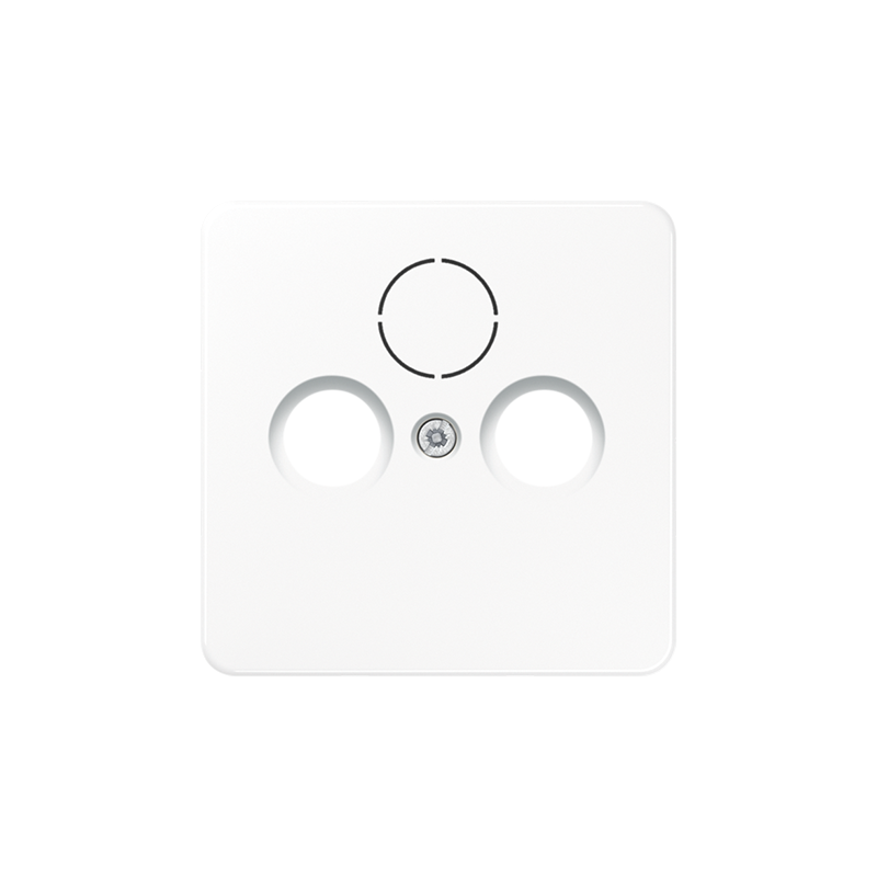 Накладка TV+SAT+FM "Белый" CD