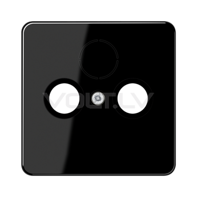 Centrālplate TV+SAT+FM "Melns" CD