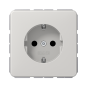 Розетка с/з с детской защитой "Серый" CD