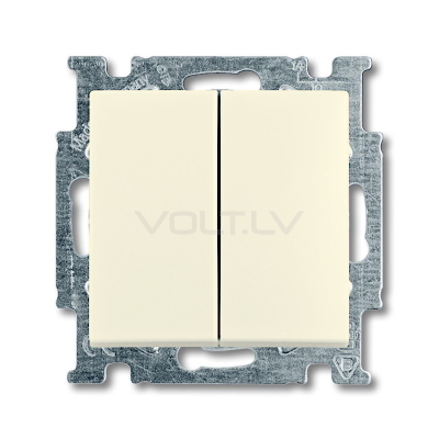 Parslēdzis 1+1 "Bēšs" Basic 55