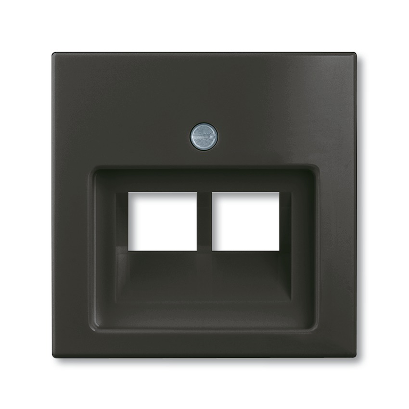 Centrālplate 1+1 Data "Château - Melns" Basic 55