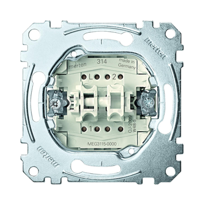 Slēdzis 1+1 "Mehanisms" Merten