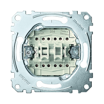 Pārslēdzis 1+1 "Mehanisms" Merten