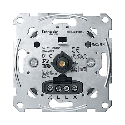 Светорегулятор Универсальный "420 W" RLC "Механизм" Merten