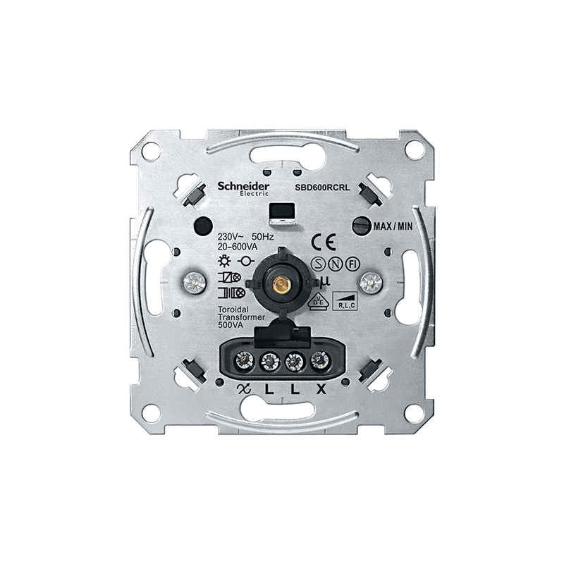 Dimmeris Universāls "600 W" RLC "Mehanisms" Merten