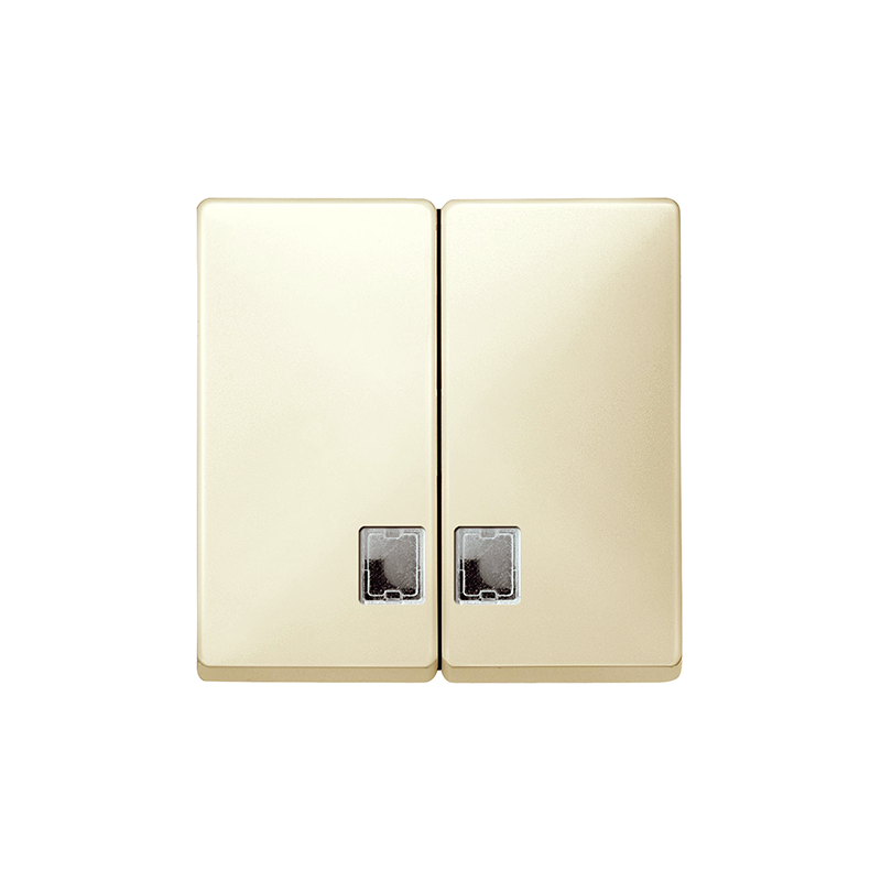 Taustiņš 1+1 Ar Lēcu "Bēšs" System Design