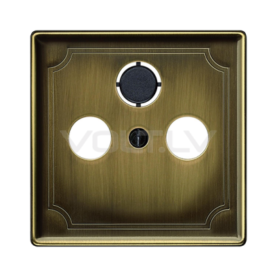 Centrālplate TV+SAT+FM "Antīks" System Design