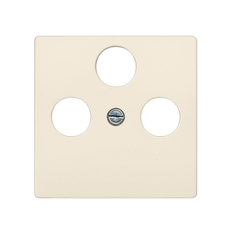 Centrālplate TV+SAT+FM "Bēšs" Delta Line