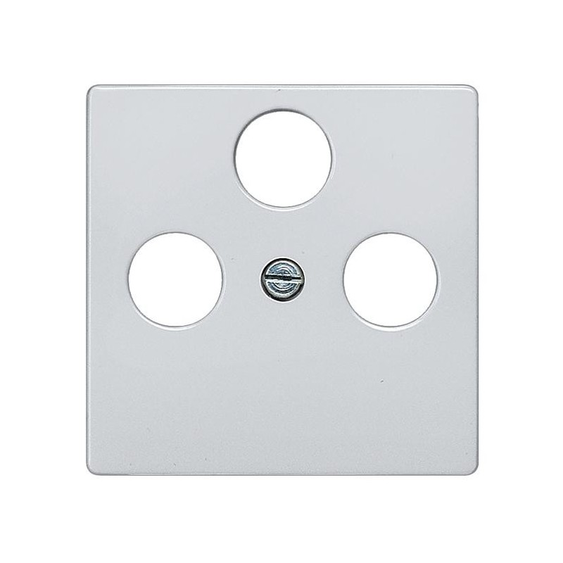 Centrālplate TV+SAT+FM "Alumīnijs" Delta Line