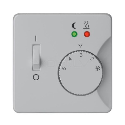 Накладка для Термостата "Алюминий" Delta Line