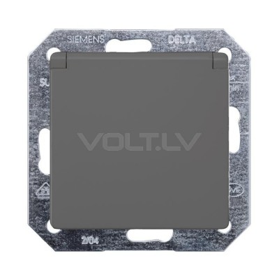 Rozete a/z ar vāku "Melns" Delta Line