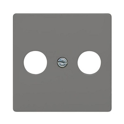 Centrālplate TV+SAT "Melns" Delta Line