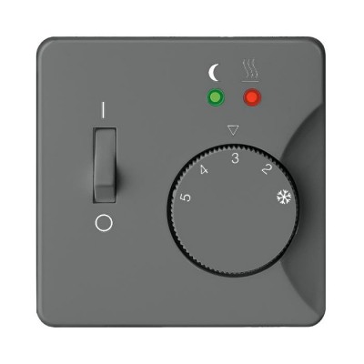 Centrālplate Termostatam "Melns" Delta Line