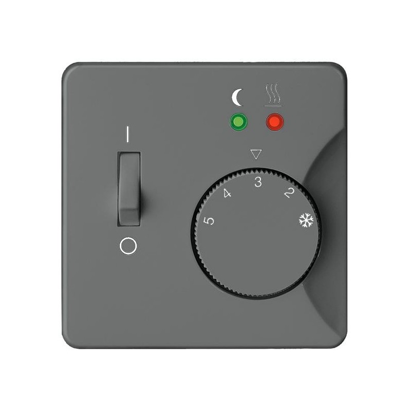 Centrālplate Termostatam "Melns" Delta Line