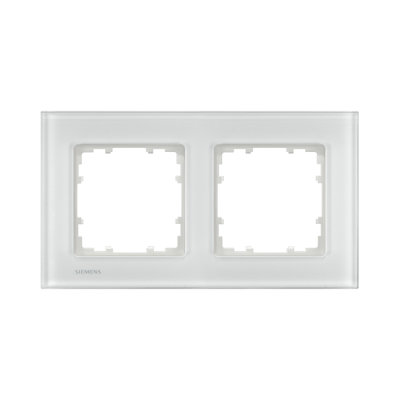 2М Рамка "Белое Стекло" Delta Miro