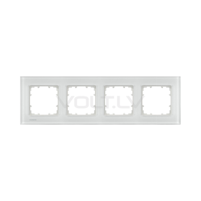 4V Rāmis "Balts Stikls" Delta Miro