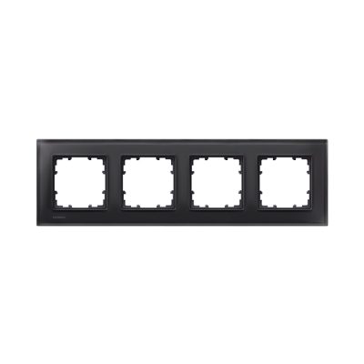 4М Рамка "Чёрное Стекло" Delta Miro