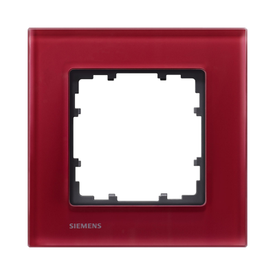 1М Рамка "Красное Стекло" Delta Miro