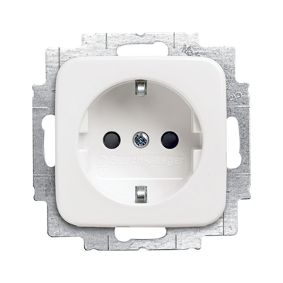 Розетка с/з "Белый" Reflex SI