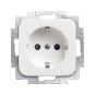 Розетка с/з "Белый" Reflex SI