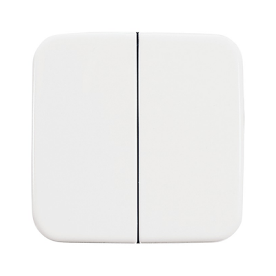 Taustiņš 1+1 "Balts" Reflex SI