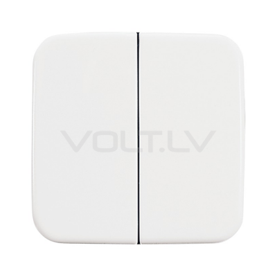 Taustiņš 1+1 "Balts" Reflex SI