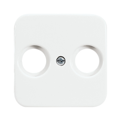 Centrālplate TV+SAT "Balts" Reflex SI