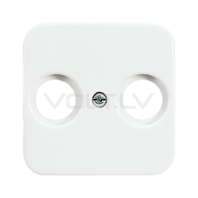 Centrālplate TV+SAT "Balts" Reflex SI