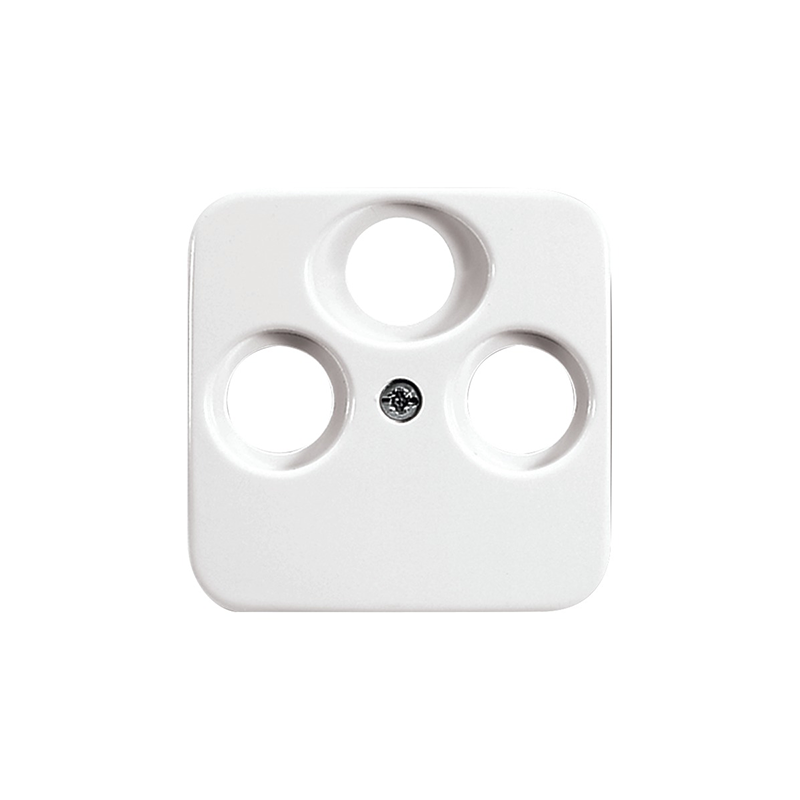 Накладка TV+SAT+FM "Белый" Reflex SI