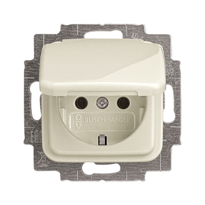 Rozete a/z ar vāku "Bēšs" Busch-Duro 2000® SI