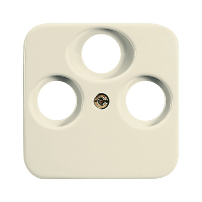 Centrālplate TV+SAT+FM "Bēšs" Busch-Duro 2000® SI