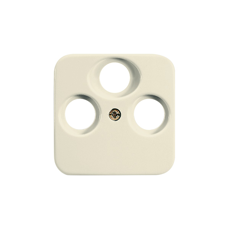 Centrālplate TV+SAT+FM "Bēšs" Busch-Duro 2000® SI