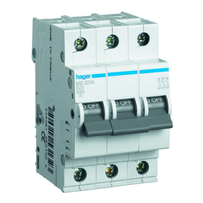 Automātslēdzis "3P C 25A"