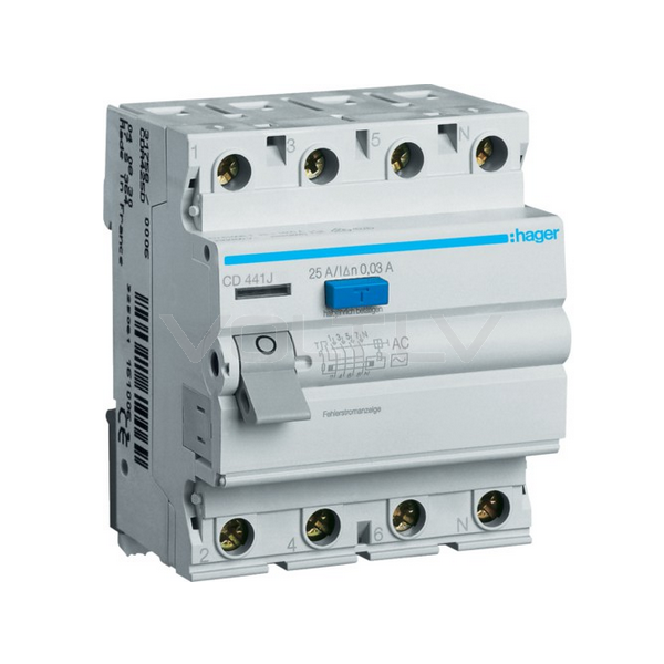 Noplūdes automāts "4P 63A 30mA" 