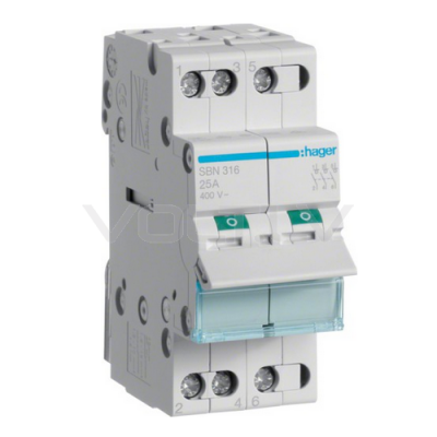 Модульный выключатель "3P 16A 400V"