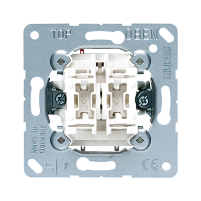 Выключатель 1+1 "Механизм" JUNG