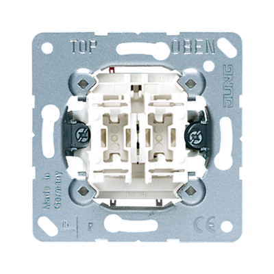 Выключатель 1+1 "Механизм" JUNG 