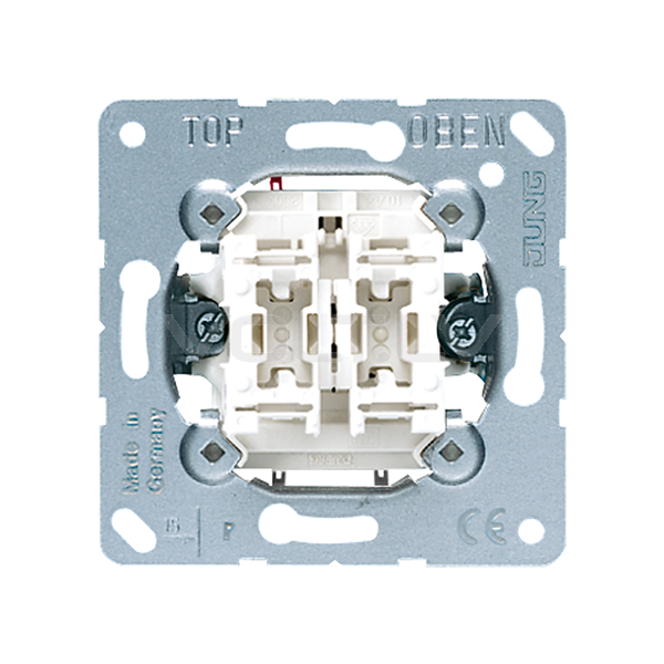 Выключатель 1+1 "Механизм" JUNG 