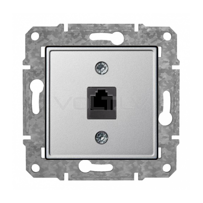 Rozete Internets RJ45 Cat6 "Alumīnijs" Epsilon