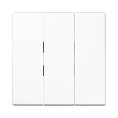 Taustiņš 1+1+1 "Balts" LS 990