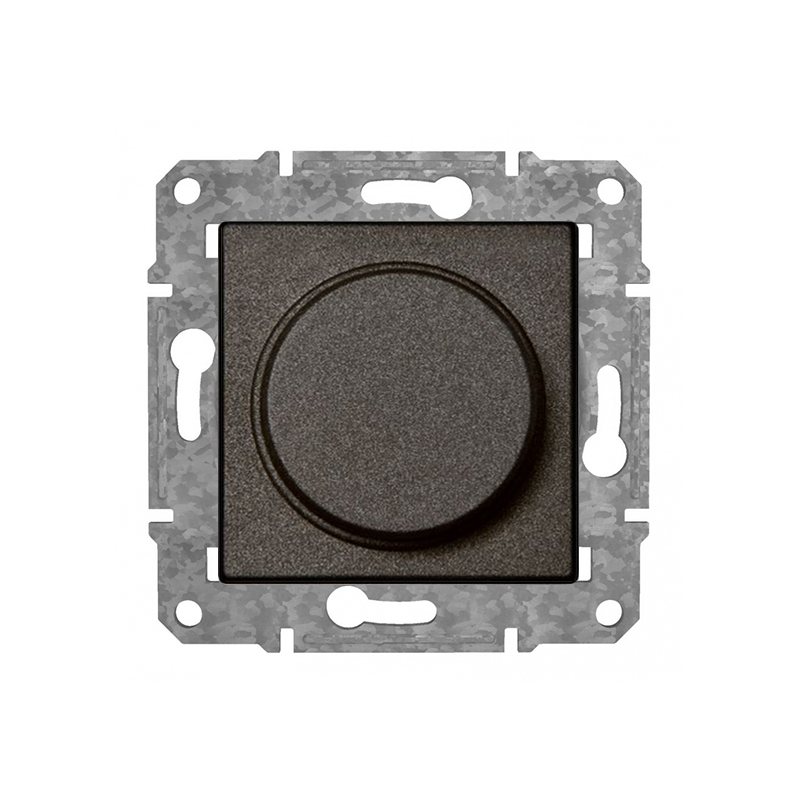 Светорегулятор "40-600 W" "Антрацит" Epsilon