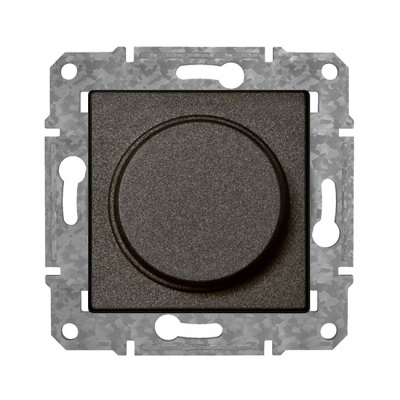 Светорегулятор "3-100 W" LED "Антрацит" Epsilon