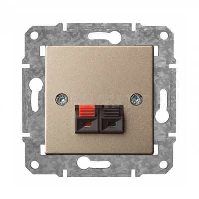 Rozete Audio 1 Kanāls "Šampanietis" Epsilon