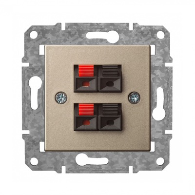 Rozete Audio 2 Kanāls "Šampanietis" Epsilon