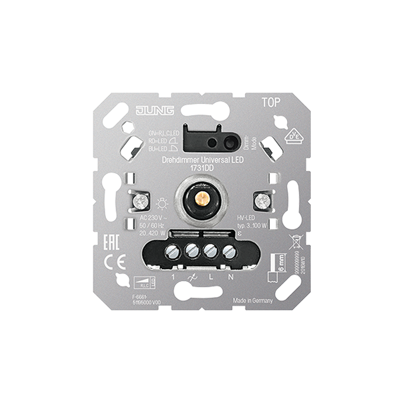 Светорегулятор Универсальный LED "Механизм" JUNG