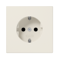 Розетка с/з "Бежевый" LS 990