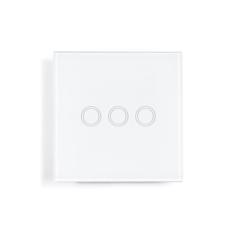 Skārienjutīgais Slēdzis 1+1+1 "Balts" Appio