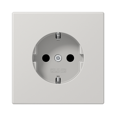 Розетка с/з "Серый" LS 990